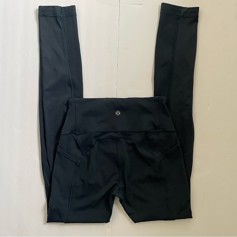 Lululemon dark teal ‘all the right places pant’ leggings